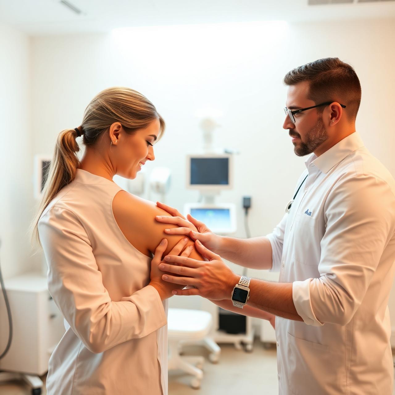 Hybrid Method combining hands-on therapy with advanced medical technology