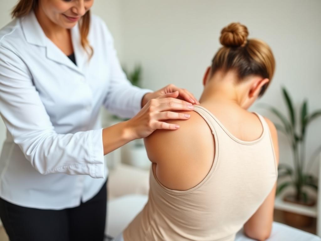 Myotherapy treatment for muscle pain