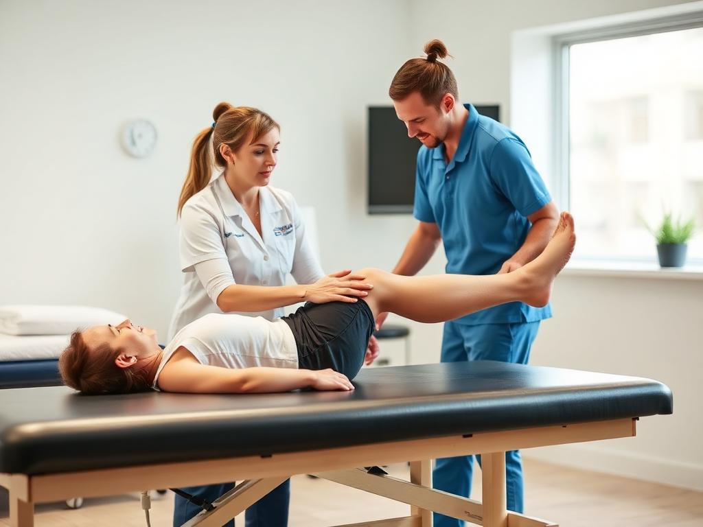 Physiotherapy session at Hybrid Physiotherapy Sydney